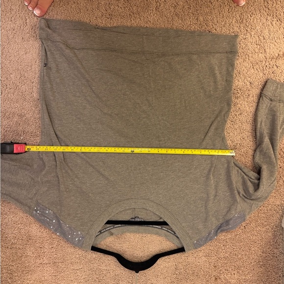 Victoria's Secret Gray Sweatshirt with Sequin Accents - Picture 7 of 8